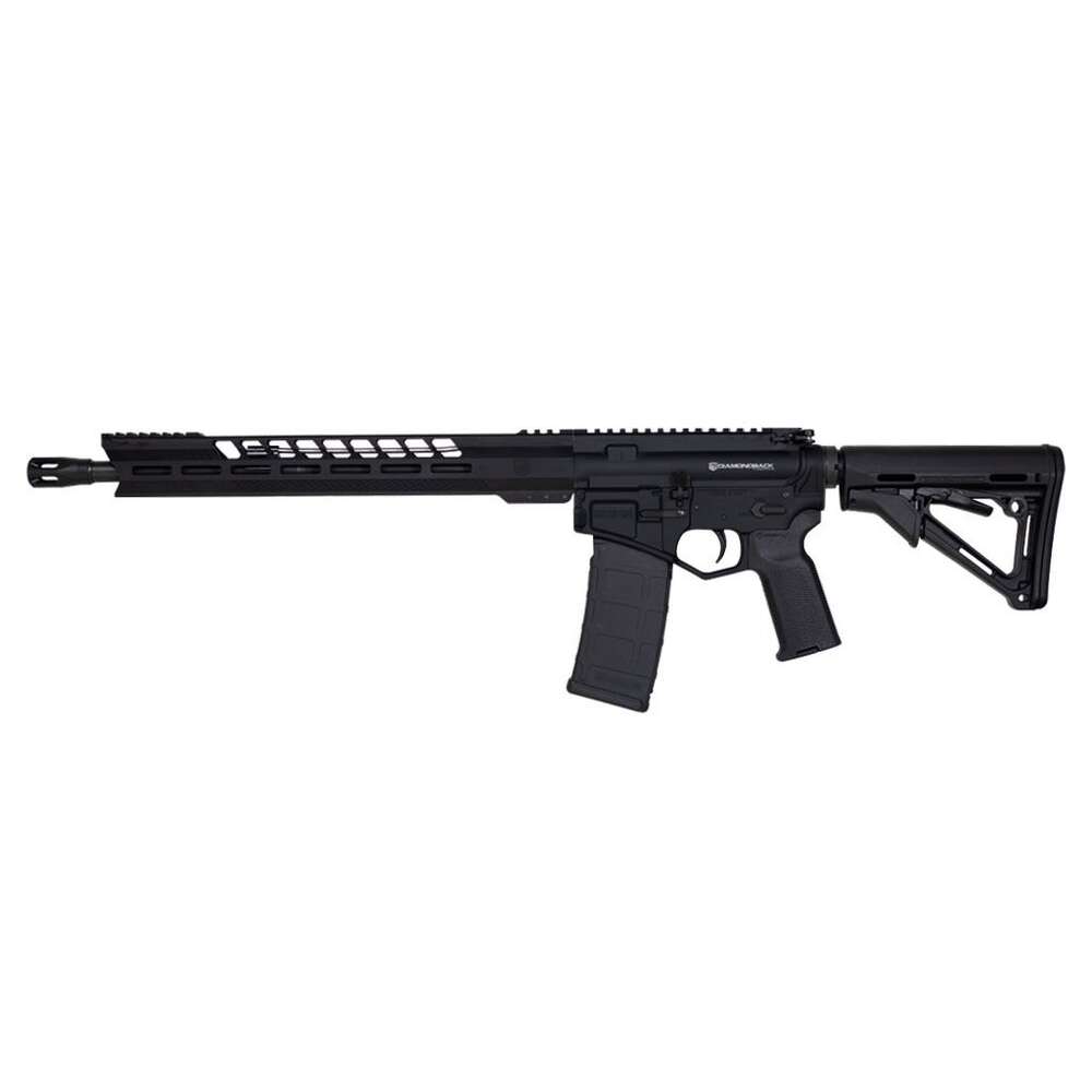 Rifles Long Guns Diamondback Firearms Black Gold DB15 Rifle 223Rem|5.56NATO DB15BG 5.56MM BLACK 16" V RAIL • 223 AND 5.56 UPPER RECEIVERS • Model: Black Gold DB15 Rifle